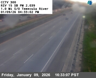 I-15 : (300) 1.0 mi S/O Temecula River