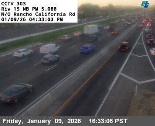 I-15 : (303) N/O Rancho California Road