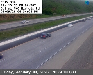 I-15 : (334) 0.9 Miles North of Nichols Road