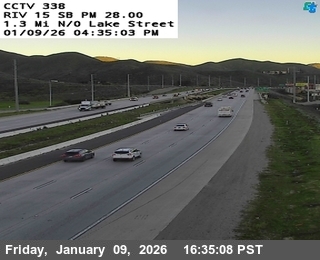 I-15 : (338) 1.3 Miles North of Lake Street