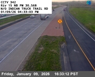 I-15 : (342) North of Indian Truck Trail Road