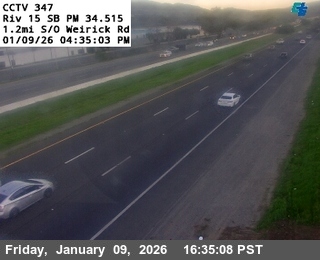 I-15 : (347) 1.2 Miles South of Werick Road