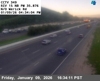 I-15 : (349) North of Werick Road