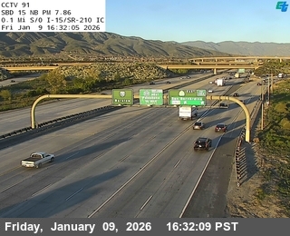 I-15 : (91) 0.1 Miles S of I-210