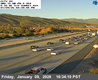 I-15 : (93) .25mi South Of Summit