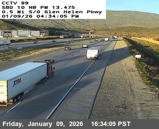 I-15 : (99) 0.5 Miles S of Glenhelen
