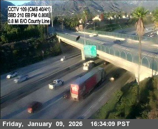 I-210 : (109) 0.8 Miles East of County Line