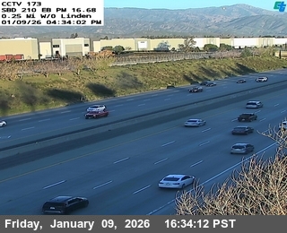 I-210 : (173) 0.25 Miles West of Linden