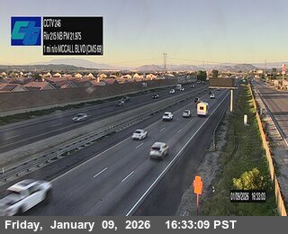 I-215 : (246) 1 Mile North of McCall Boulevard