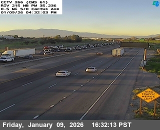 I-215 : (266) 0.5 Miles South of Cactus Avenue