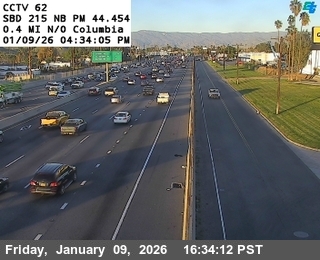 I-215 : (62) 0.4 Miles N of Columbia