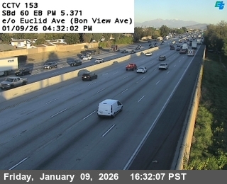 SR-60 : (153) East of Euclid Avemue (Bon View Avenue)