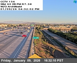 SR-60 : (156) West of Archibald Avenue (Cucamonga Creek)