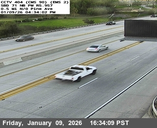 SR-71 : (404) 0.5 Mi N/O Pine Ave