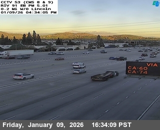 SR-91 : (53) 0.3 Miles East of Smith